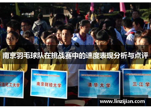 南京羽毛球队在挑战赛中的速度表现分析与点评